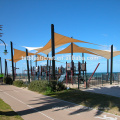 Top grade competitive price sports fields shade sails